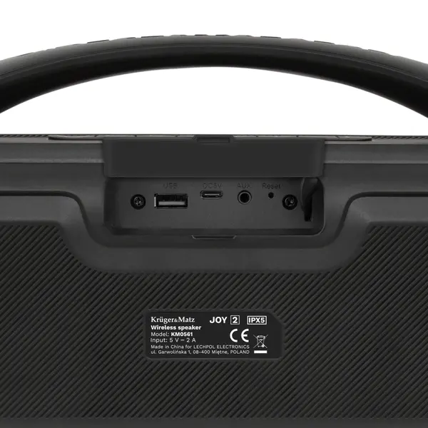 Boxa portabila Joy Kruger&Matz 20 W, Bluetooth 5.1, IPX5, TWS