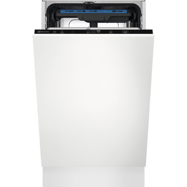 Masina de spalat vase incorporabila Electrolux EEA23200L, 10 seturi, 6 programe, AirDry, QuickSelect, Clasa E, Motor inverter, 45 cm (Alb)