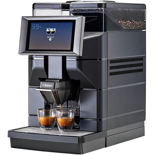 Espressor automat Saeco Magic B2, 1300 W, Rezervor 4l, 8 niveluri rasnire, Ecran Color Touch 7inch, Capacitate boabe 1.2 kg (Negru)