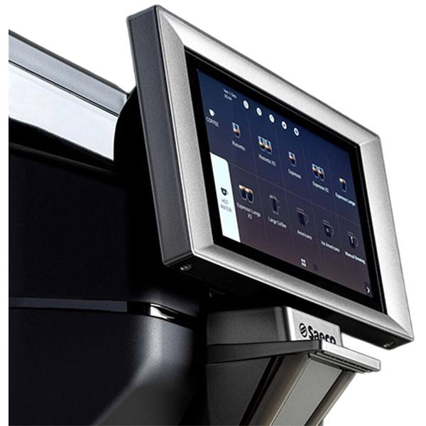 Espressor automat Saeco Magic B2, 1300 W, Rezervor 4l, 8 niveluri rasnire, Ecran Color Touch 7inch, Capacitate boabe 1.2 kg (Negru)