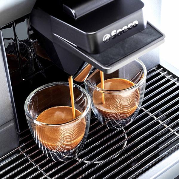 Espressor automat Saeco Magic B2, 1300 W, Rezervor 4l, 8 niveluri rasnire, Ecran Color Touch 7inch, Capacitate boabe 1.2 kg (Negru)