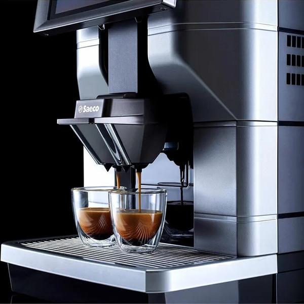 Espressor automat Saeco Magic B2, 1300 W, Rezervor 4l, 8 niveluri rasnire, Ecran Color Touch 7inch, Capacitate boabe 1.2 kg (Negru)