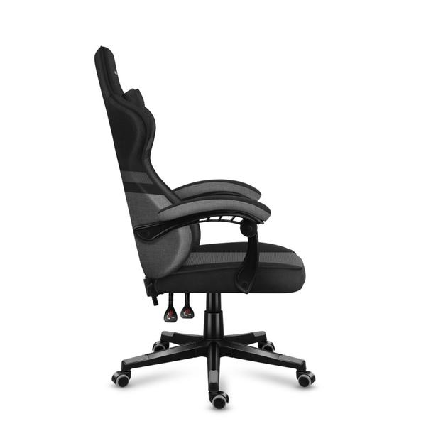 Scaun gaming Huzaro HZ-Force 4.4, Mesh, Cotiere moi, Perne lombara & cervicala, Cadru otel (Gri)