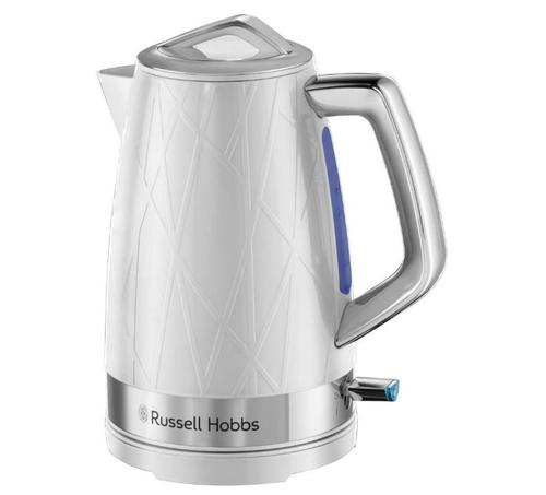 Fierbator Russell Hobbs Structure 28080-70, 2400 W, 1.7 L, Fierbere rapida (Alb/Argintiu)