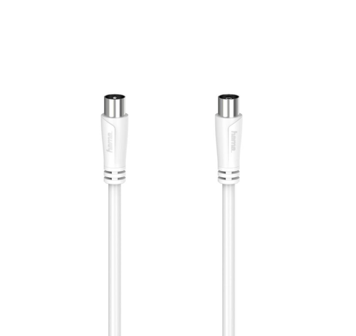 Cablu coaxial Hama 205050, 15m (Alb)