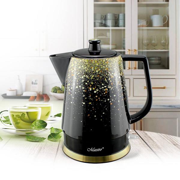 Fierbator electric Maestro MR-074-GOLD, 1.5 l, 1500 W (Auriu)