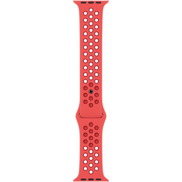 Curea pentru Apple Watch 41mm, NIKE Sport Band, Bright Crimson/Gym Red