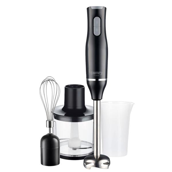 Blender de mana Camry CR 4630, 800 W, 2 viteze, Tocator (Negru)
