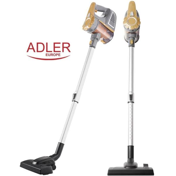 Aspirator vertical Adler AD 7036, 800 W, 1.5 l (Portocaliu/Gri)
