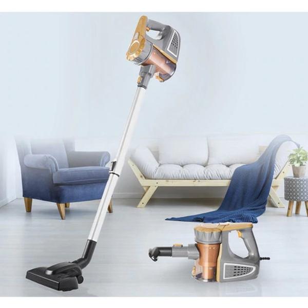 Aspirator vertical Adler AD 7036, 800 W, 1.5 l (Portocaliu/Gri)