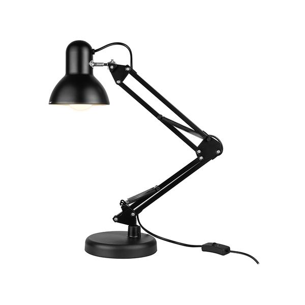Lampa de birou Tracer Architect 2in1 TRAOSW47244, 40 W, Soclu E27, 1.5m (Negru)