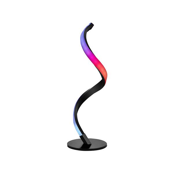 Lampa decorativa Tracer Smart Spiral TRAOSW47295, RGB, 7 W, 37 leduri (Negru)