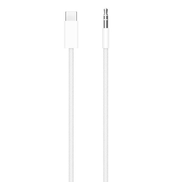Cablu Audio Apple MDV84ZM/A USB-C la 3.5 mm, 1.2 m (Alb)