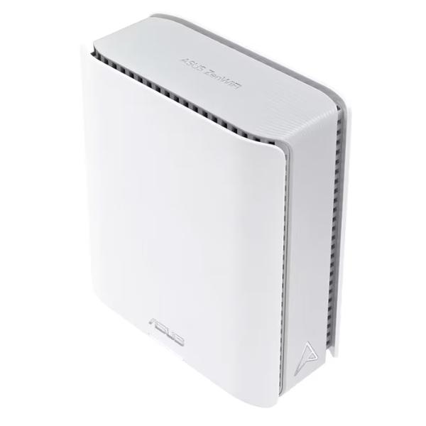 Sistem Wi-Fi Mesh ASUS ZenWiFi BT10 (W-3-PK), BE18000, Tri-Band, acoperire 810m², Quad-Core 2.0GHz CPU, 256MB/2GB Flash/RAM, 10G dual-port, Smart Home Master SSIDs, AiProtection Pro, Adaptive QoS, VPN server/client, IPTV, OFDMA, Beamforming, AiMesh