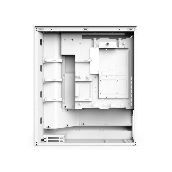 Carcasa NZXT H7 Flow 2024, Middle Tower, Tempered glass (Alb)