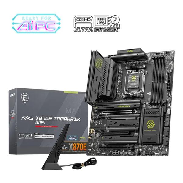 Placa de baza MSI MAG X870E TOMAHAWK WIFI, AMD X870E, AM5, ATX, DDR5