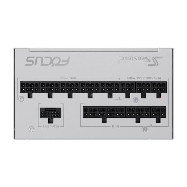 Sursa Seasonic Focus GX-1000 White 2024, 80+ Gold, 1000W, 12VHPWR, ATX 3.1, Full Modulara
