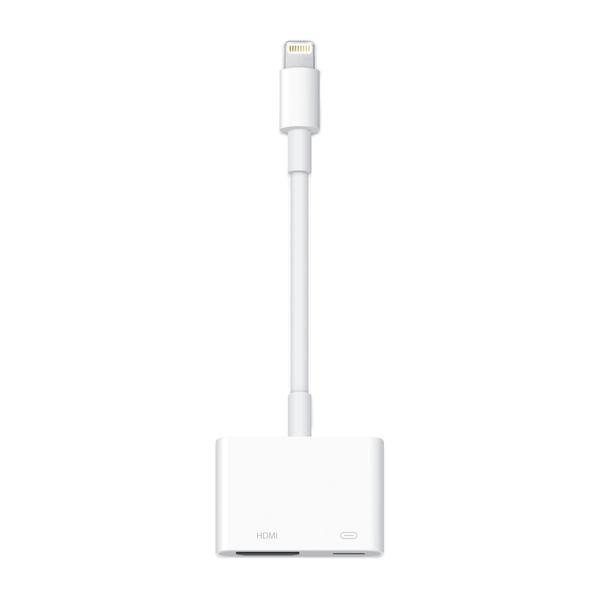 Adaptor Apple MW2P3ZM/A, Lightning la HDMI, Digital AV (Alb)