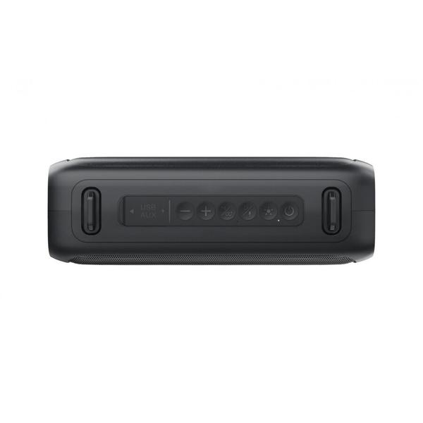 Boxa portabila Akai ABTS-08-BK, 8 W, Lumini RGB, FM Radio, Bluetooth, Negru