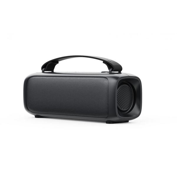 Boxa portabila Akai ABTS-08-BK, 8 W, Lumini RGB, FM Radio, Bluetooth, Negru