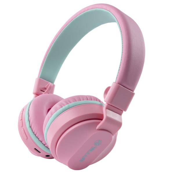 Casti Stereo Tellur Buddy, Bluetooth, Microfon (Roz)