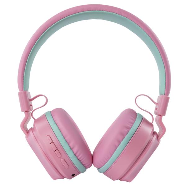 Casti Stereo Tellur Buddy, Bluetooth, Microfon (Roz)