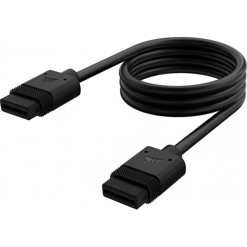 Kit cabluri Corsair iCUE LINK pentru ventilatoare, 1x 600mm, 2x 200mm, 2x 100mm (Negru)