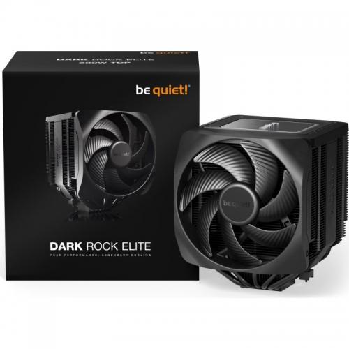 Cooler CPU be quiet! Dark Rock Elite, 1x 135mm, 2000 rpm, iluminare RGB, PWM (Negru)