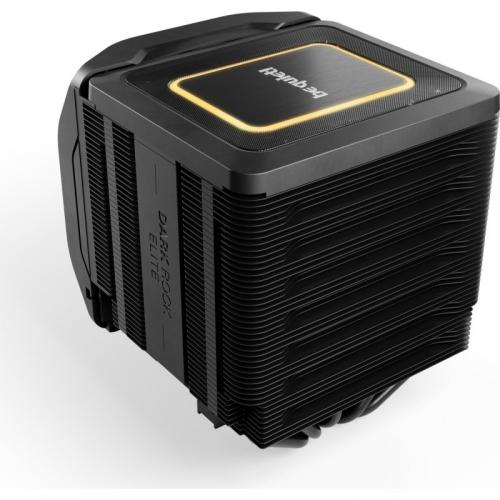 Cooler CPU be quiet! Dark Rock Elite, 1x 135mm, 2000 rpm, iluminare RGB, PWM (Negru)