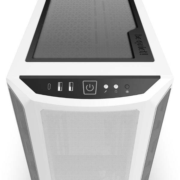Carcasa be quiet! Shadow Base 800 DX, ATX, E-ATX, fara sursa, Middle Tower (Alb)