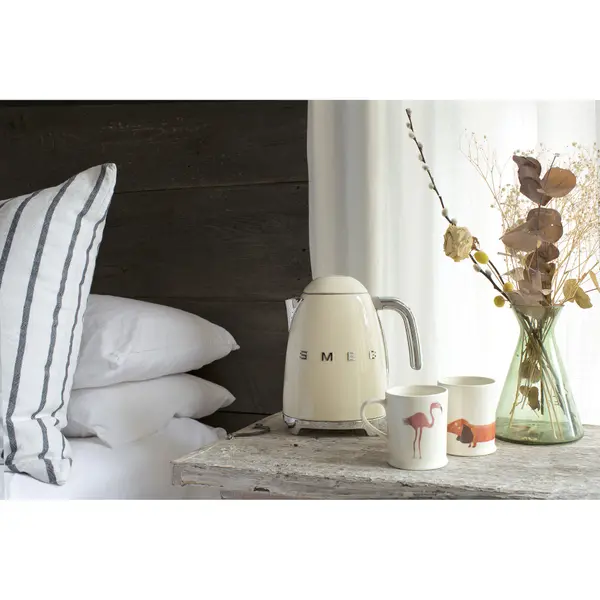 Fierbator Smeg KLF03CREU, 2400W, 1,7 L, Crem