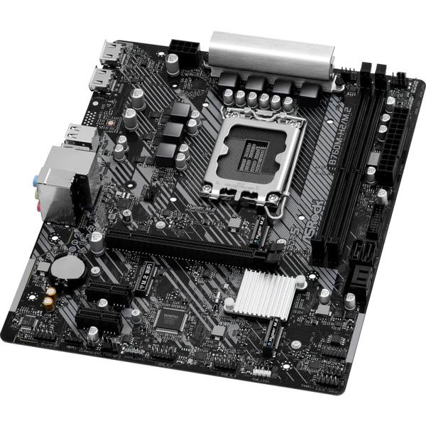 Placa de baza ASRock B760M-H2/M.2, DDR5, Intel B760, LGA 1700, mATX