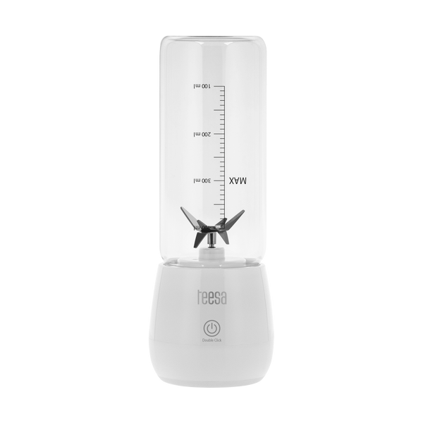 Blender fara fir Teesa TSA3543, 6 lame, 100 W, 450 ml (Alb)