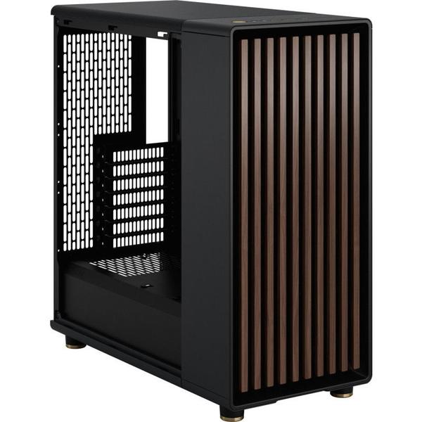 Carcasa Fractal Design North TG, Middle Tower, fara sursa, ATX (Negru)