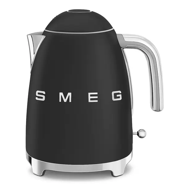 Fierbator electric Smeg KLF03BLMEU, 2400W, 1.7 L, Negru mat