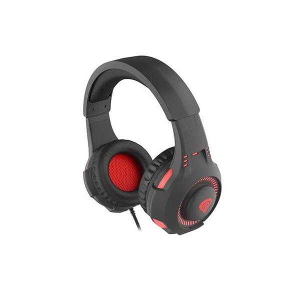 Casti Gaming Genesis Radon 210 7.1, 105 dB, LED (Negru/Rosu)