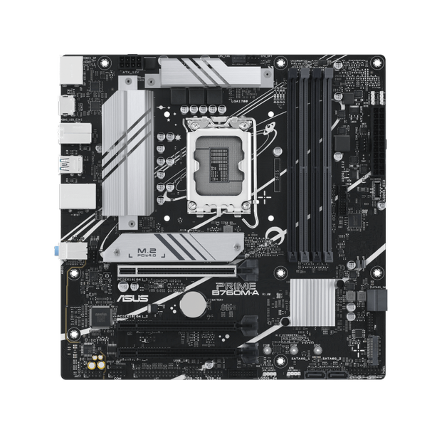 Placa de baza ASUS PRIME B760M-A CSM, DDR5, Intel B760, LGA 1700, mATX