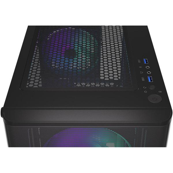 Carcasa Endorfy Ventum 200 ARGB, Mid-Tower, Negru