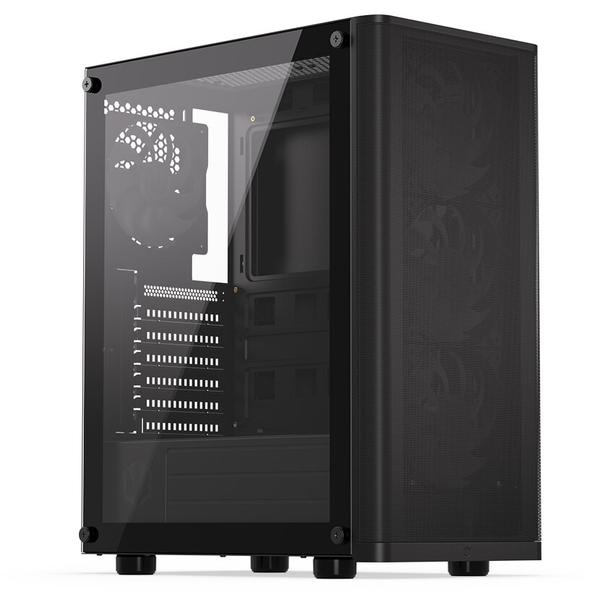 Carcasa Endorfy Ventum 200 ARGB, Mid-Tower, Negru