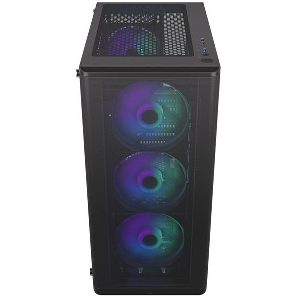 Carcasa Endorfy Ventum 200 ARGB, Mid-Tower, Negru