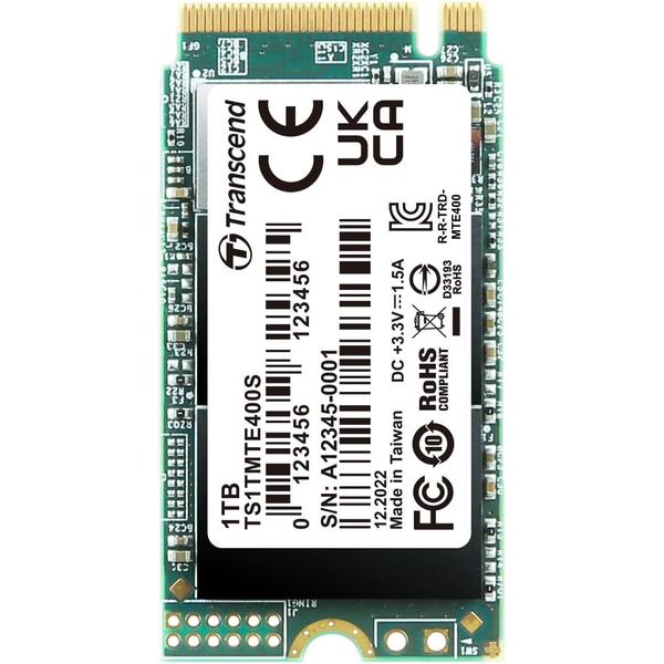 SSD Transcend MTE400S, 1TB, M.2 2242, PCIe Gen3 x4 NVMe