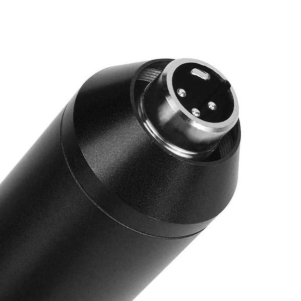 Microfon profesional Media Tech MT397S, cu accesorii pentru studio si streaming (Negru)