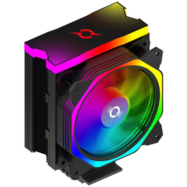 Cooler CPU AQIRYS Uranus, 120 mm,  iluminare ARGB (Negru)