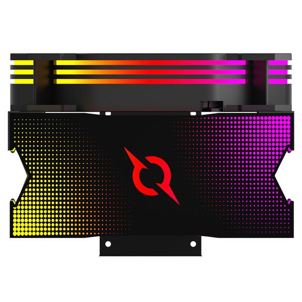 Cooler CPU AQIRYS Uranus, 120 mm,  iluminare ARGB (Negru)