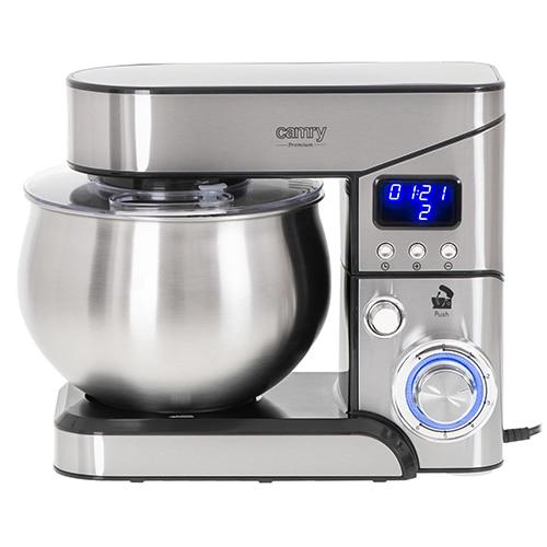 Mixer cu bol Camry CR 4223 , Putere 2000 W, Capacitate bol 5 Litri (Inox)