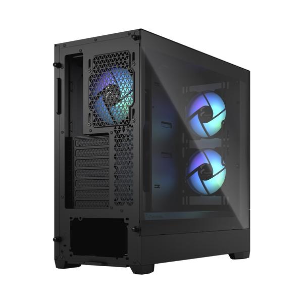 Carcasa Fractal Design Pop Air RGB Black TG Clear Tint, FD-C-POR1A-06, Mid-Tower (Negru)