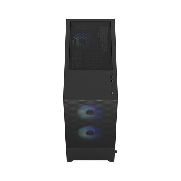 Carcasa Fractal Design Pop Air RGB Black TG Clear Tint, FD-C-POR1A-06, Mid-Tower (Negru)