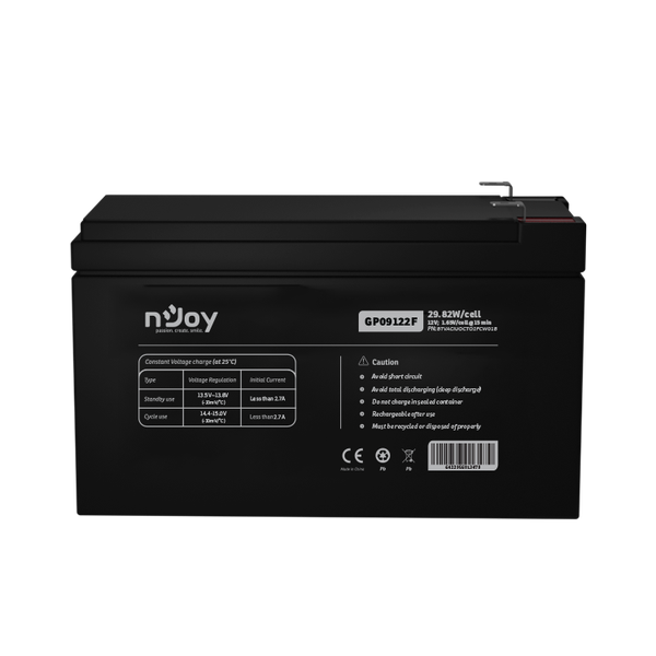 Baterie UPS nJoy GP09122F 12V 29.82W/cell
