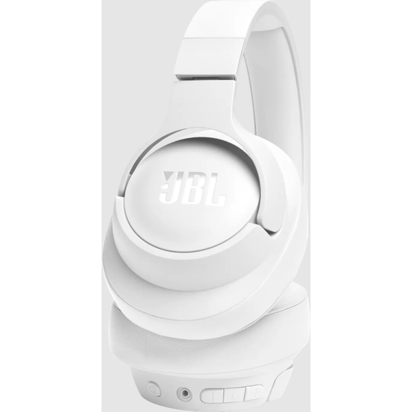 Casti Stereo Wireless JBL Tune 720BT, JBL Pure Bass Sound, Bluetooth 5.3, Conexiune multi-point, Asistent vocal (Alb)