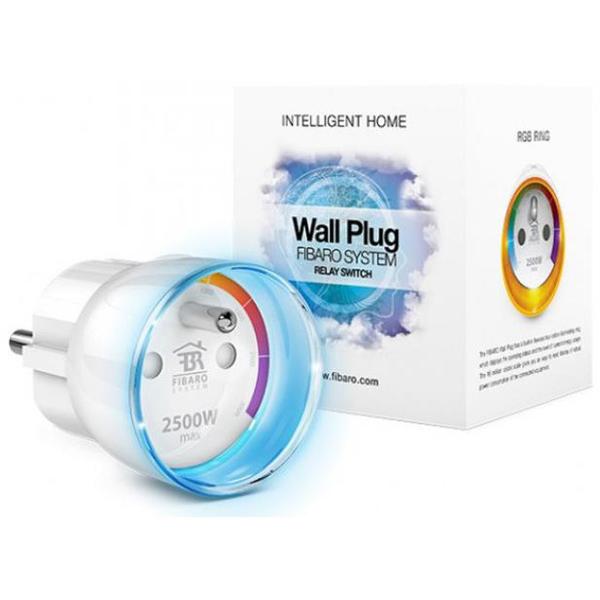 Priza Inteligenta Fibaro FGWPE-102 ZW5, tip Eu (Alb)